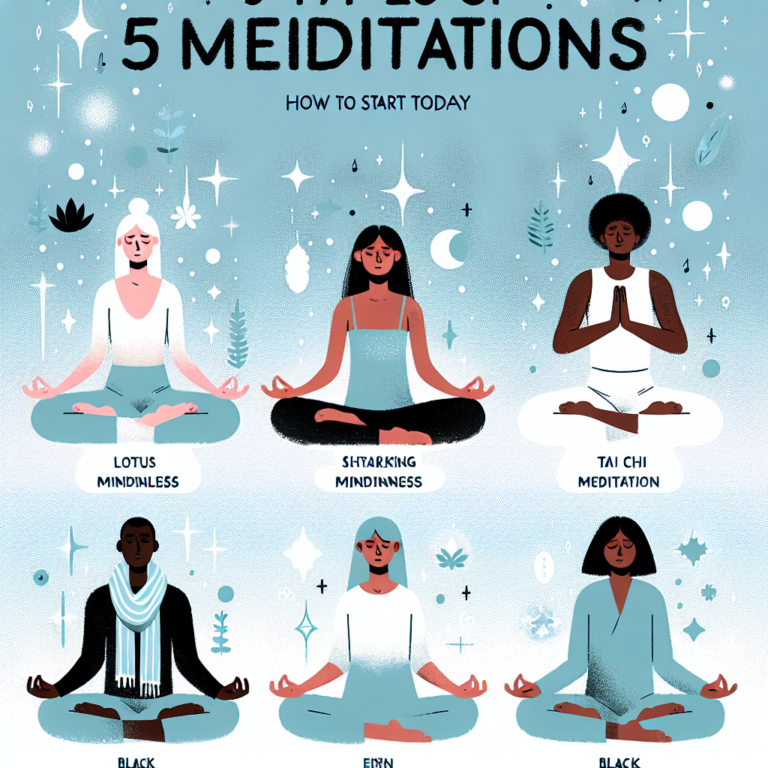 5 Formas de Meditación para Principiantes: Cómo Empezar Hoy