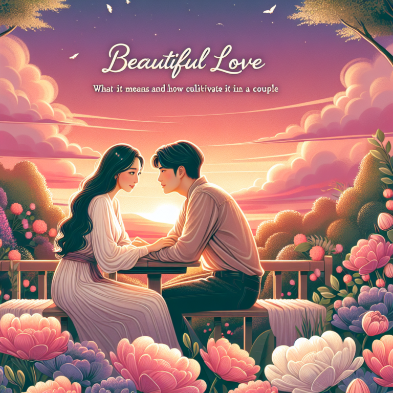 Amor Bonito: Qué Significa y Cómo Cultivarlo en Pareja