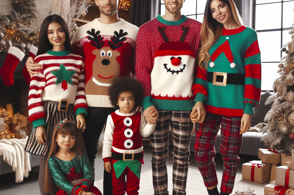 Guía de Estilo: Looks Navideños para Toda la Familia