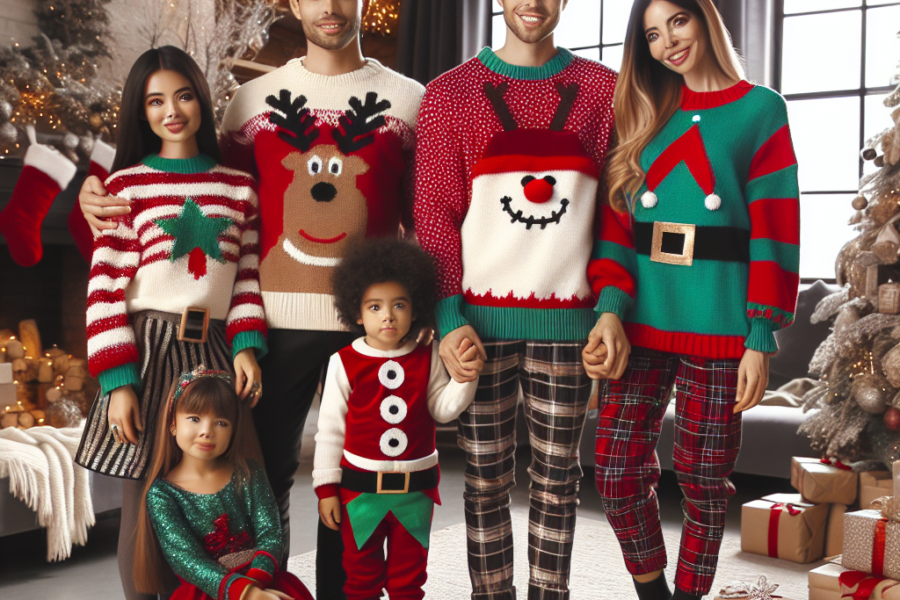 Guía de Estilo: Looks Navideños para Toda la Familia